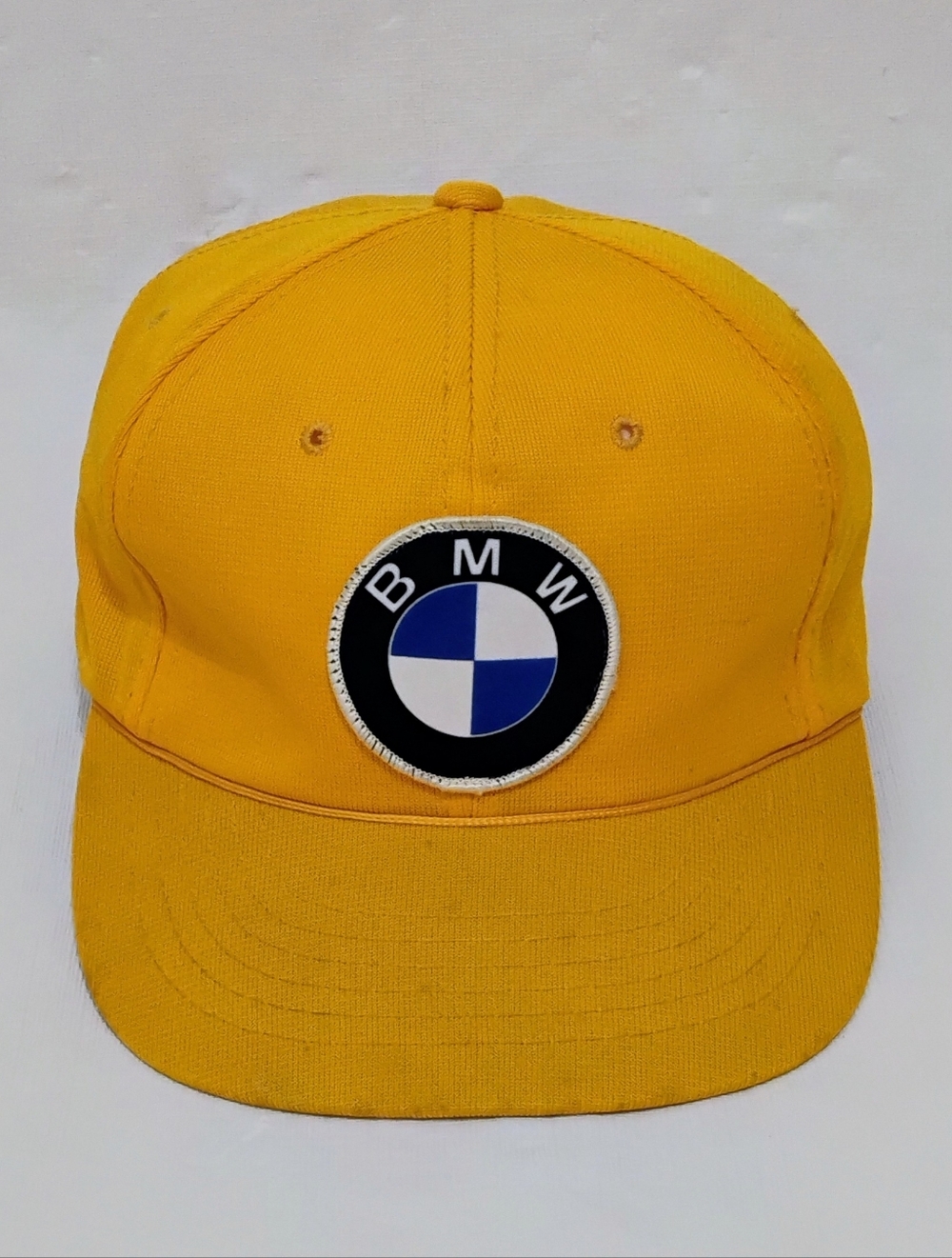Vintage BMW Yellow Rope Snapback Cap Hat